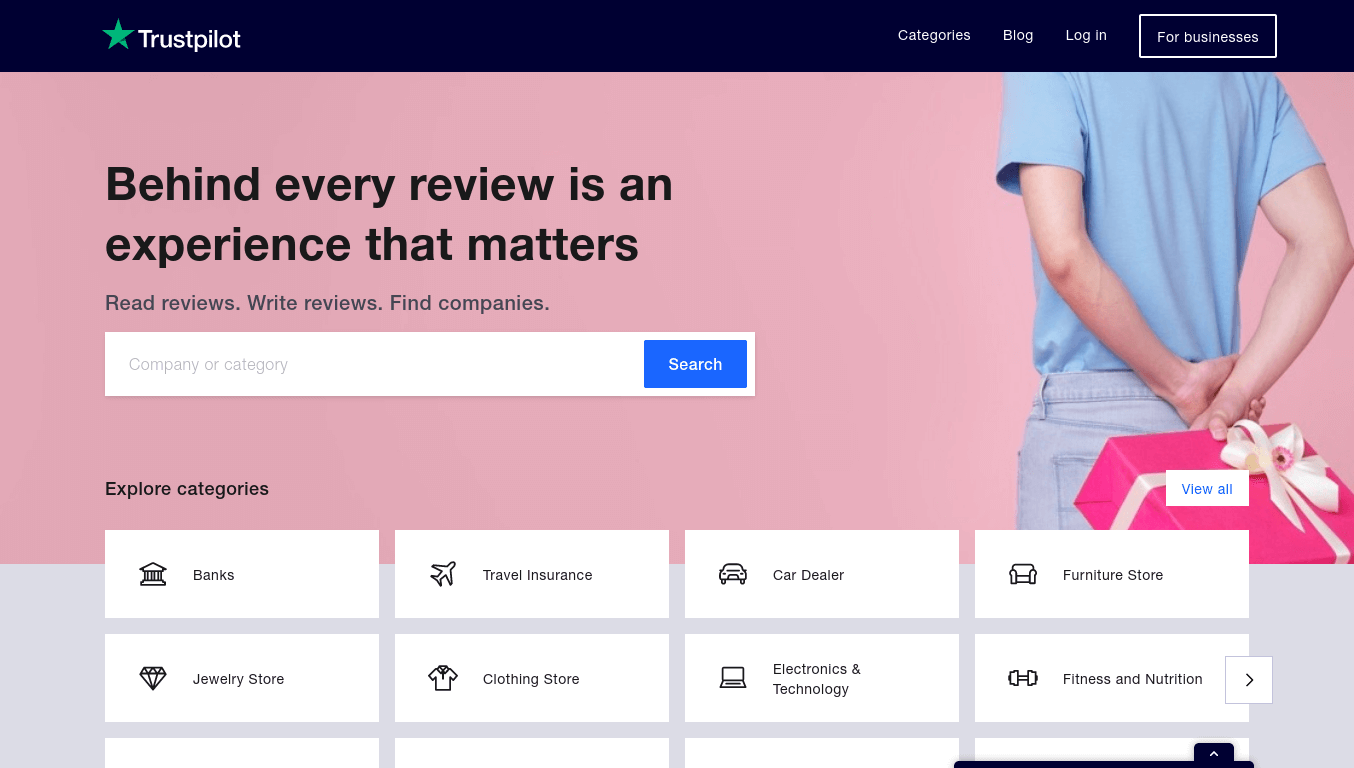 Trustpilot-website-snapshot