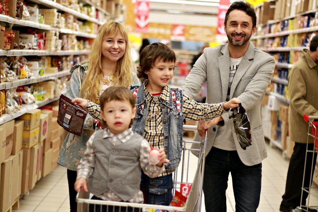 family shopping