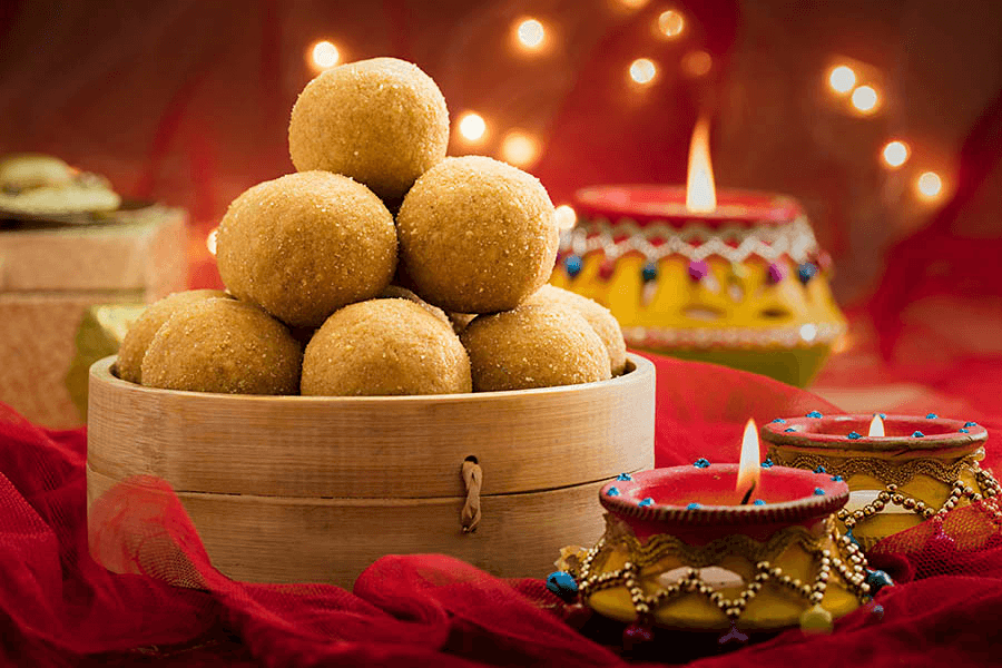 indian festival sweet ladoo